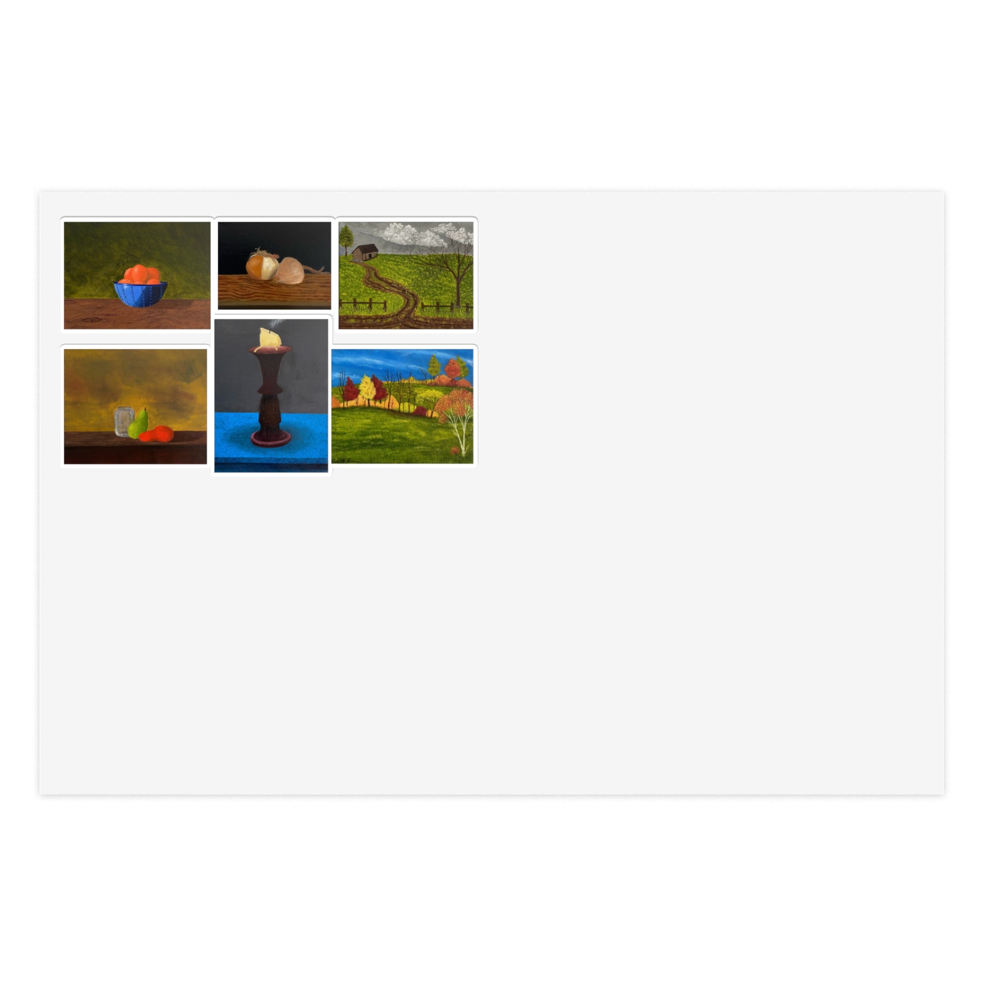 Vincent's Gallery Sticker Sheet
