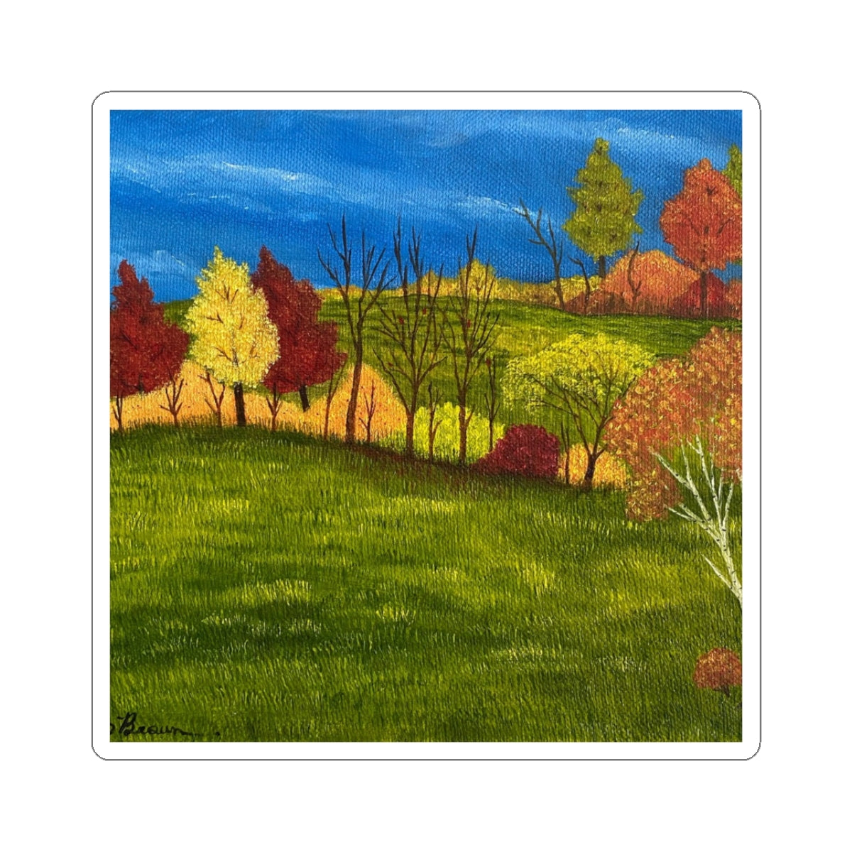 Autumn Hills - Sticker