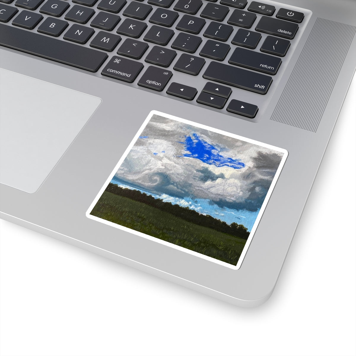 Stormy Sky Landscape Sticker