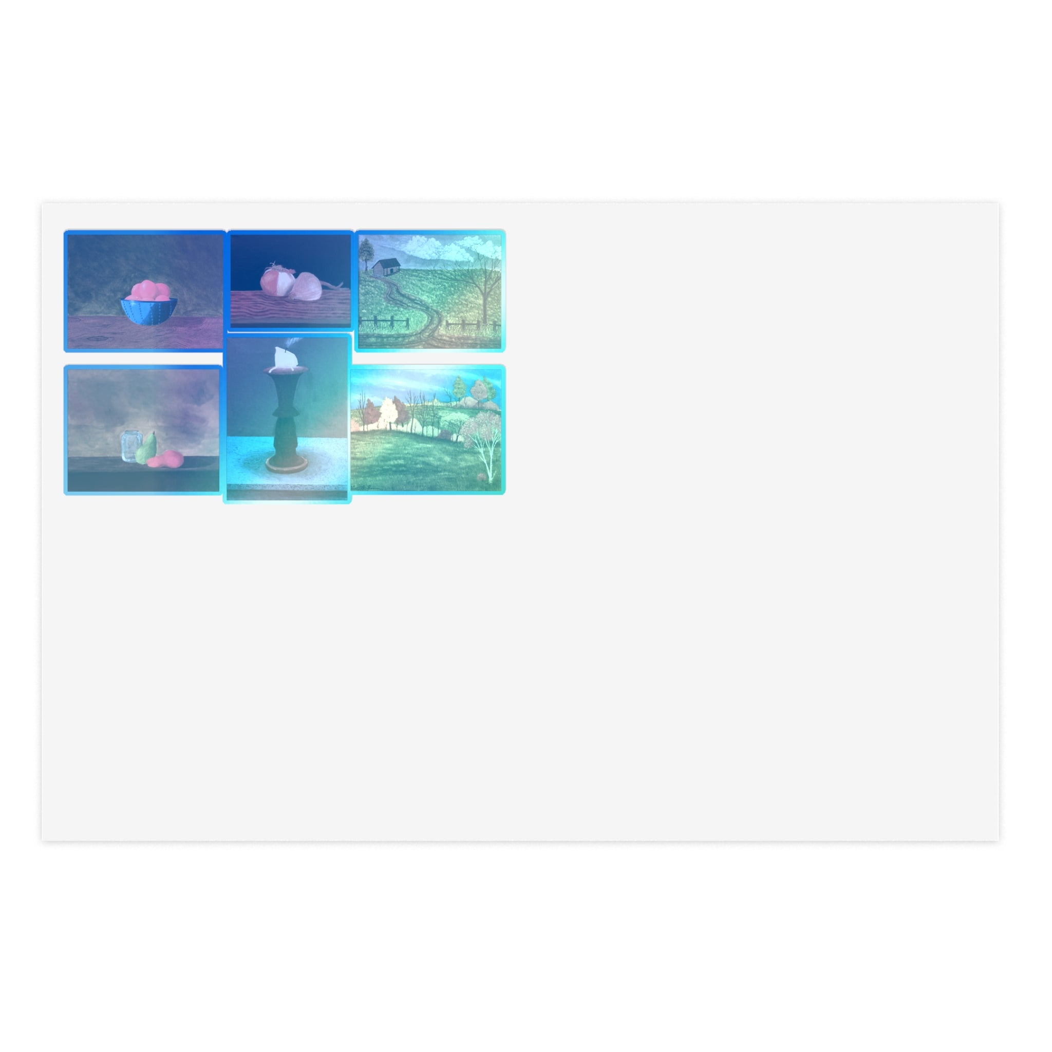 Vincent's Gallery Sticker Sheet