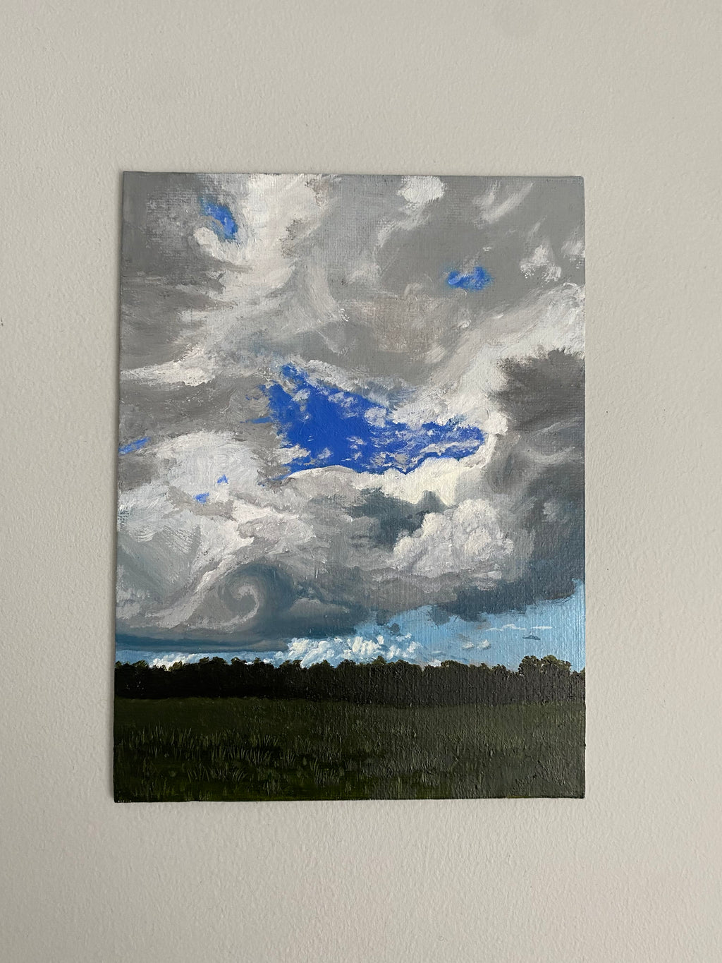 Stormy Field - Print